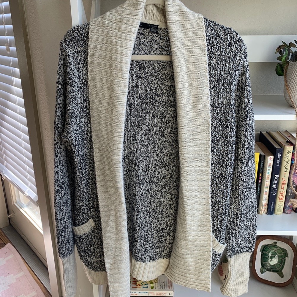 Chunky knit cardigan